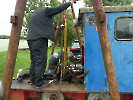 17.09.2025 DFL 60 Fachleute beim Hydraulikwandlerausbau
